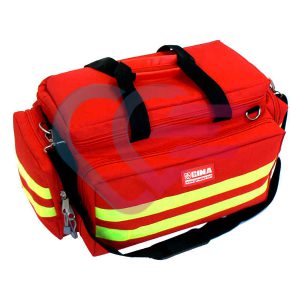 Crvena torba za hitnu pomoć, dimenzija 55x35x32-cm
