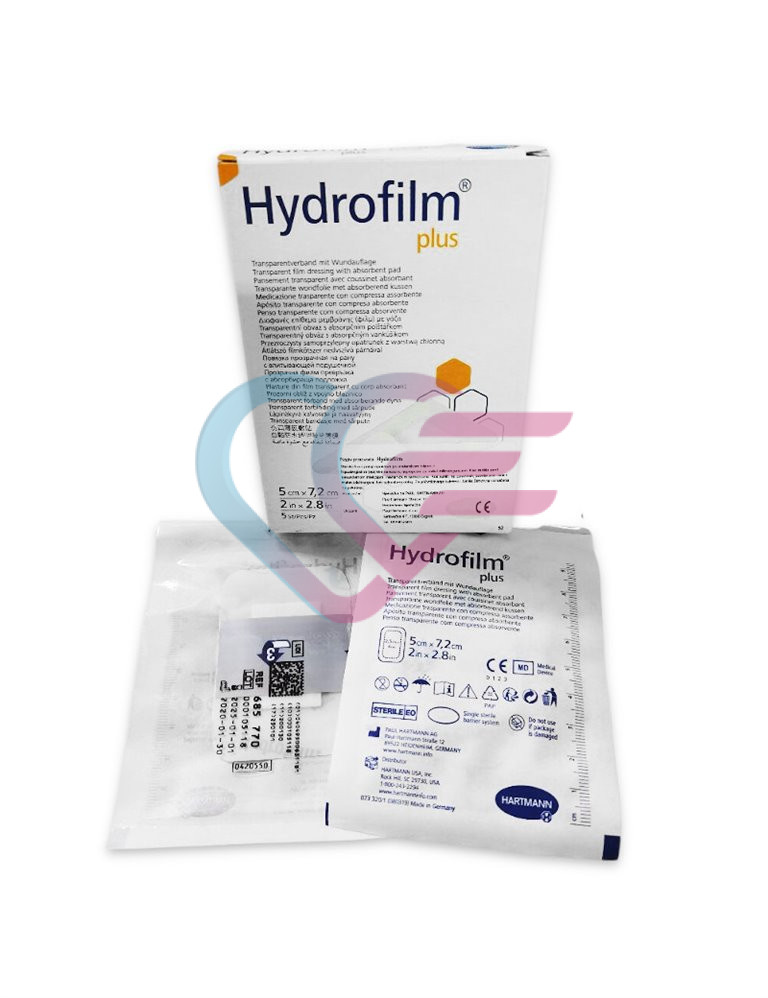 Flaster Hydrofilm plus sterilan, 5 x 7,2 cm