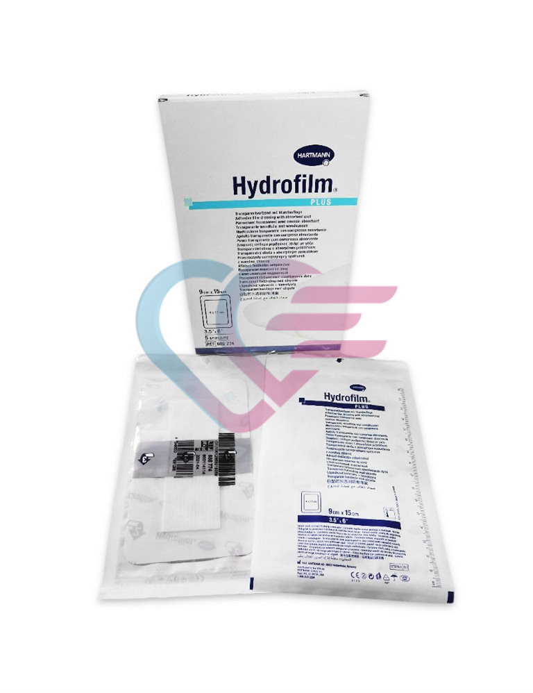 Flaster Hydrofilm plus sterilan, 9 x 15 cm