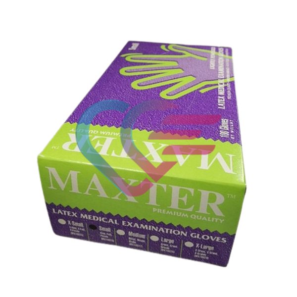 RUKAVICE LATEKS S PUDEROM S, MAXTER a'100 - Slika 1