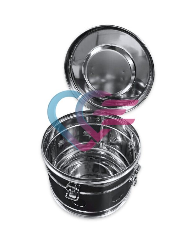 BUBANJ ZA STERILIZACIJU, inox, 240x165mm - Slika 2