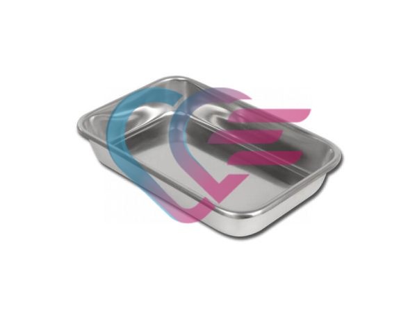 POSUDA ZA INSTRUMENTE, ČETVRTASTA, INOX, 264x172x47 mm - Slika 1