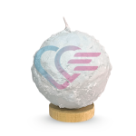 Mirisna svijeća sa spiralnim gorenjem "Snow Ball" jasmin