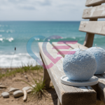 Mirisna svijeća sa spiralnim gorenjem "Snow Ball" ocean