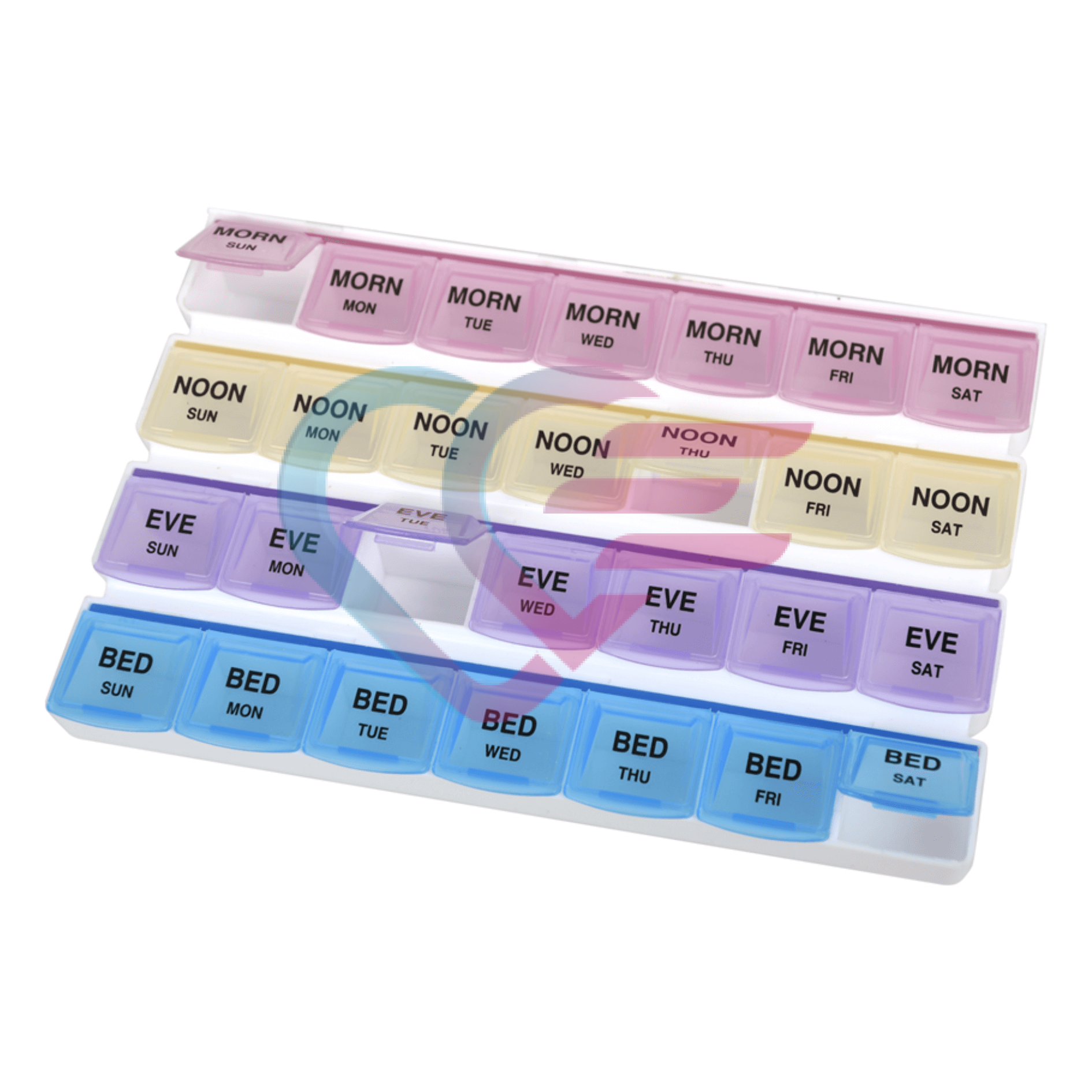 Planer za uzimanje tableta, kutijica, za 7 dana