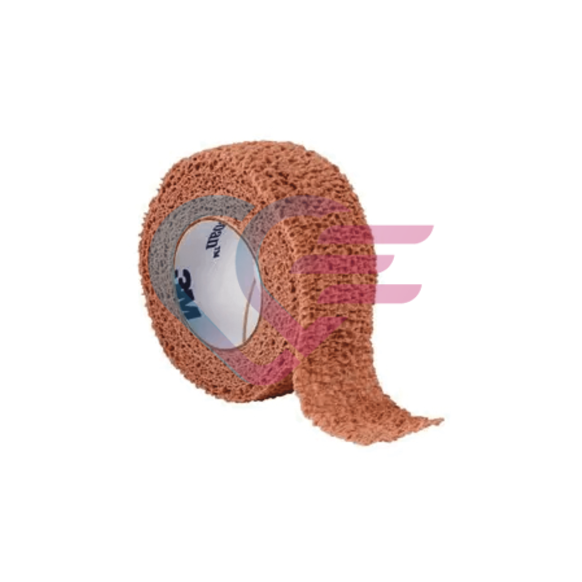 Elastični zavoj Coban dimenzije 2,5cm x 4,57m, boja kože