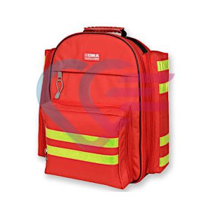 Crveni ruksak za hitnu pomoć