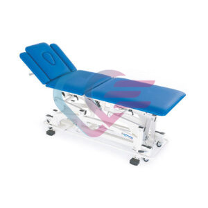 Stol za fizioterapiju, masažu i preglede Eros, 5-djelni, električno podizanje, 190x60x45-90 cm