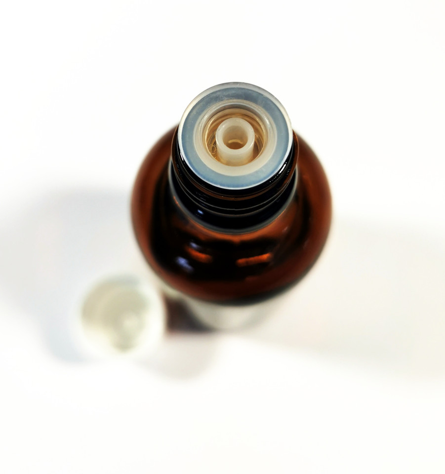 Staklena bočica s kapalicom za guste medije 50 ml-2