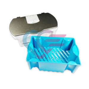 Kutija za dezinfekciju sivi poklopac + plavi uložak 3l (1)