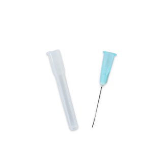 Injekcijska igla 0,6 x 25 mm, 23 ga, plava