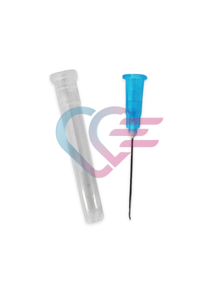 Injekcijska igla 0,6 x 23 g, plava
