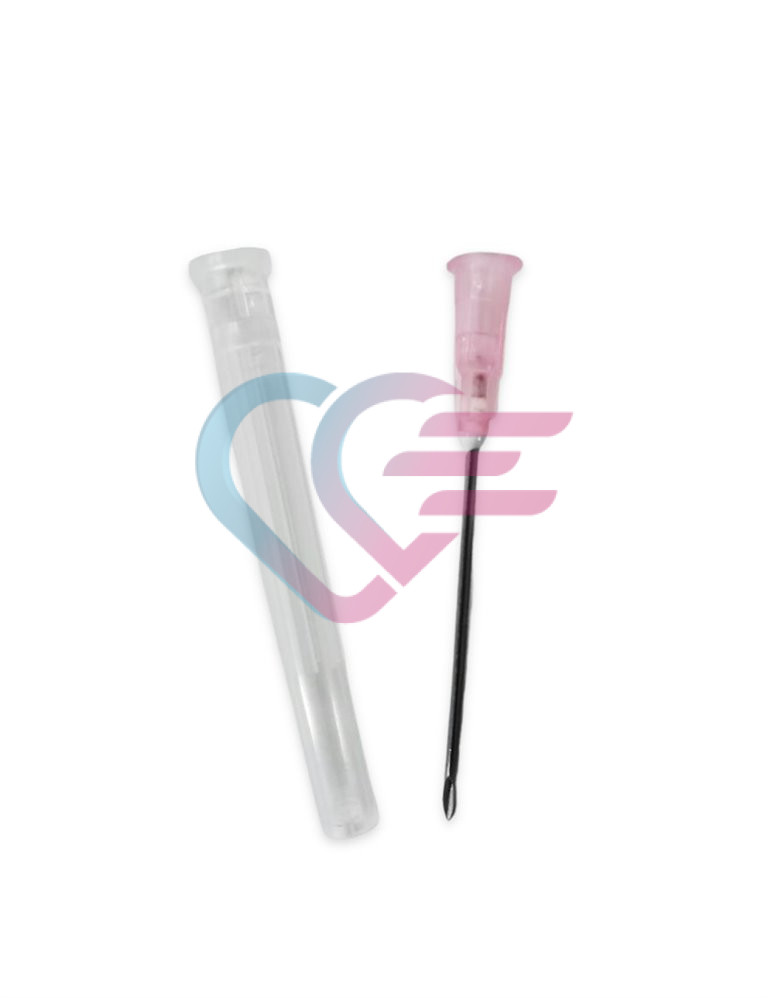 Injekcijska igla 1,2 x 40, 18 g, roza