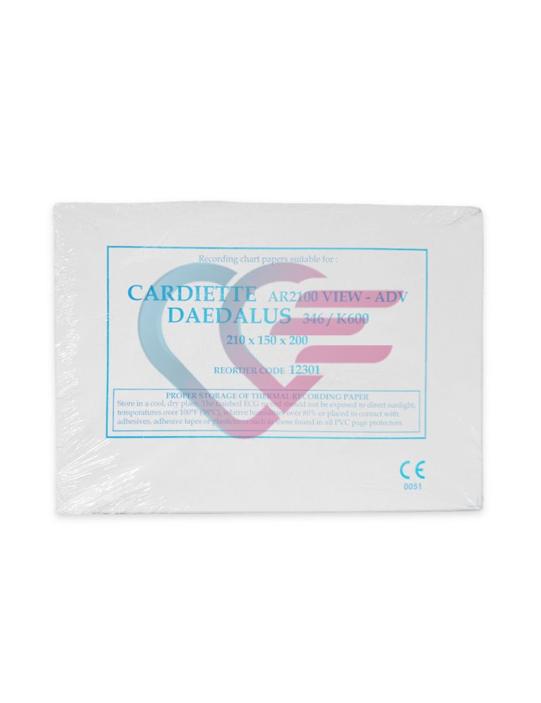 Papir EKG za cardioline AR2100 view, 210 x 150 x 200
