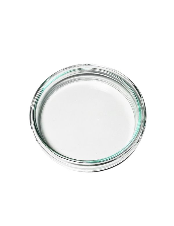 Staklena petrijeva zdjelica s poklupcem bez pregrada, 80 x 15 mm, ISO
