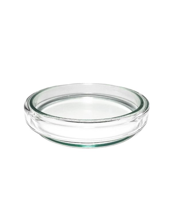 Staklena petrijeva zdjelica s poklupcem bez pregrada, 80 x 15 mm, ISO