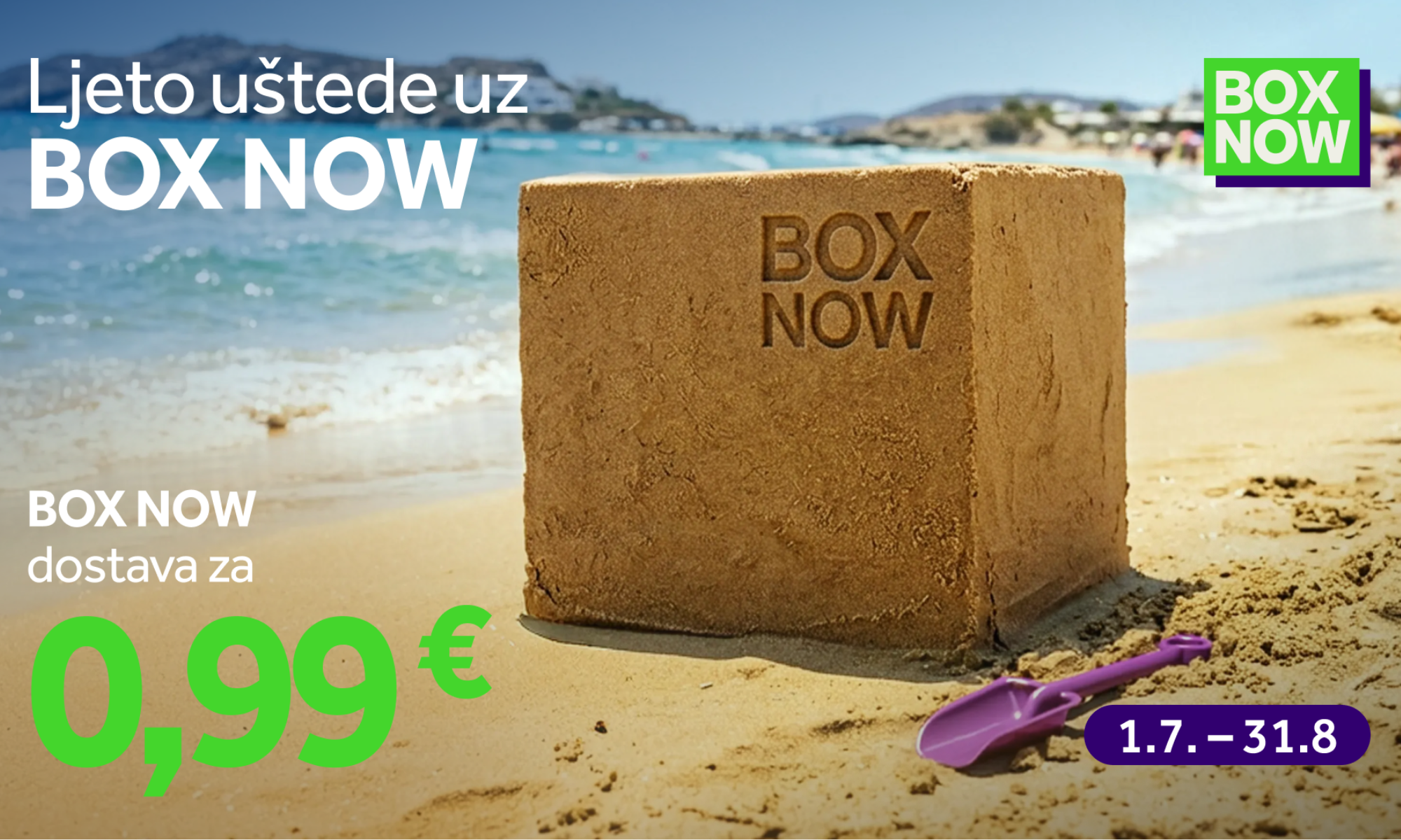 Ljeto uštede uz Box Now